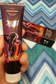 Expérience d'utilisation de la crème Hondrocream